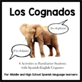  Los Cognados - Intro to Spanish and English Cognates