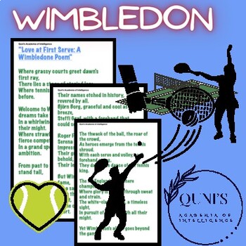 Preview of "Love at First Serve: A Wimbledone Poem"