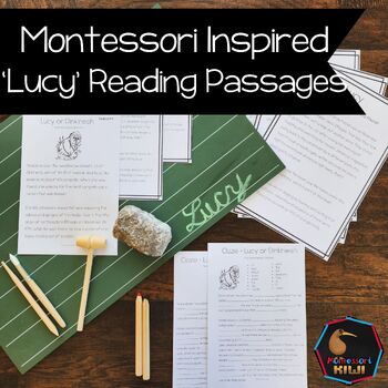 Preview of 'Lucy' Reading Passages (cosmic)