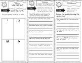 "Luke Goes to Bat" Skills Trifold aligned to Journeys Lesson 17