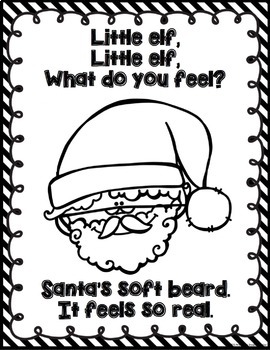 LITTLE ELF FIVE SENSES CHRISTMAS BOOK by Mrs Jones' Creation Station