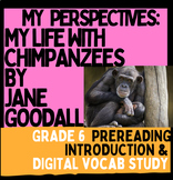 MY PERSPECTIVES: My Life with Chimpanzees introduction and
