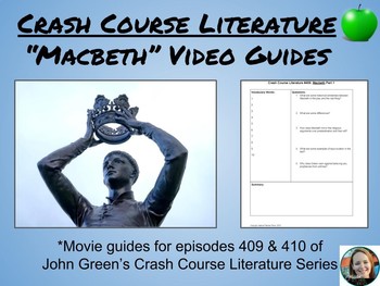 Preview of "Macbeth" Crash Course Literature Video Guides (Episodes 409 & 410)