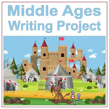 Preview of "Make A Middle Ages Storybook" Project (Review or Lesson) - Creative & Engaging