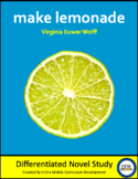"Make Lemonade" by Virginia Euwer Wolff Novel Study