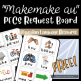 "Makemake Au" | Hawaiian Language Visual Communication Board PECS
