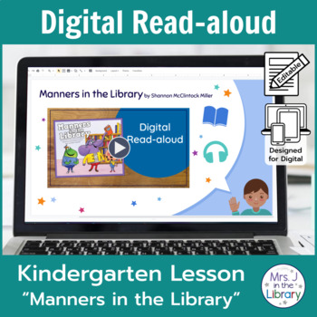 Preview of "Manners in the Library" Read-aloud Activity & Lesson for Google Slides