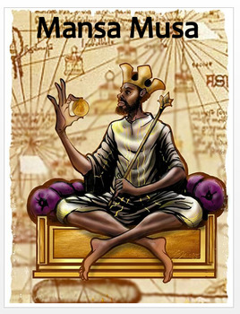 Preview of "Mansa Musa" + Article, Power Point, Activities, Assessment