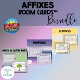 Affixes Boom Cards ™ Bundle Prefixes Suffixes & Roots