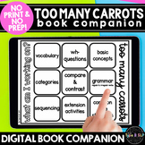 Too Many Carrots Book Companion for Speech Therapy: No Pri