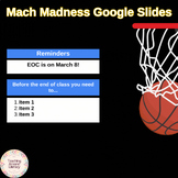 "March Madness Agendas: Basketball-Themed Google Slides fo