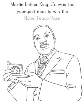 Martin Luther King, Jr. Coloring Pages | MLK Coloring Pages | MLK ...