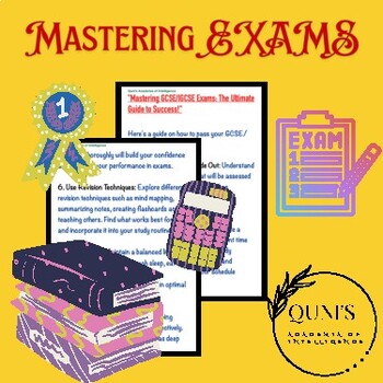 Preview of "Mastering GCSE/IGCSE Exams: The Ultimate Guide to Success!"