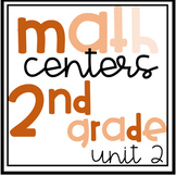 Math Centers - 2nd Grade (Unit 2)