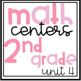 Math Centers - 2nd Grade (Unit 4)
