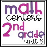 Math Centers - 2nd Grade (Unit 8)