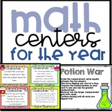 Math Centers BUNDLE 4th Grade  (All Units)