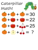 [Math Challenge #55] The Very Hungry Caterpillar Math!