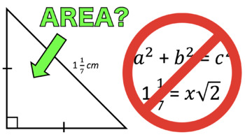 Preview of [Math Challenge #58] NOT Pythagorean Theorem! The EASIEST Math Trick!!