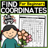 ⭐️Math Map skills Grid Spring Graphing Ordered Pairs Coord