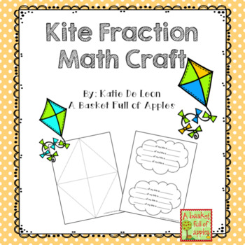 Preview of Math fractions craft