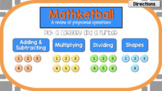 "Mathketball" Review Game: Operations with Polynomial Expressions