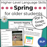 Spring Speech Therapy | Language and Pragmatics for Older 