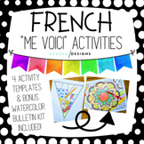 "Me Voici" Back to School Activity in FRENCH! BONUS WATERC