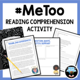 #MeToo Movement Reading Comprehension Activity