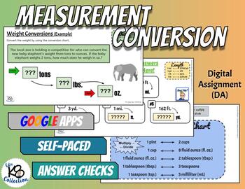 Preview of Measurement Conversion U.S.  - Digital Assignment
