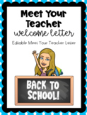  Meet the Teacher Editable Template 