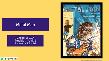 Preview of "Metal Man" Google Slides- Bookworms Supplement