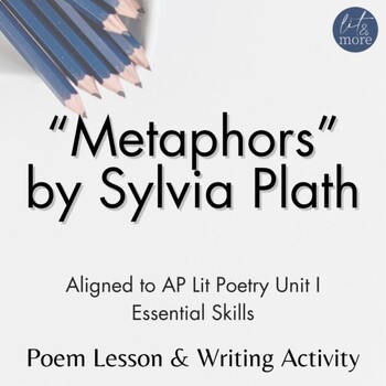 Preview of Metaphors Poem Study| No-prep lesson aligned to AP Lit Essential Skills