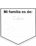 “Mi familia es de” Hispanic Heritage Month Pennant (SPANISH)