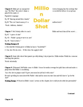 Preview of "Million Dollar Shot" Chapter Overview (Chapters 6-13)