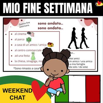 Preview of "Mio Fine Settimana" Italian Class Weekend Chat