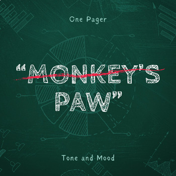 Preview of "Monkey's Paw" Tone and Mood One Pager