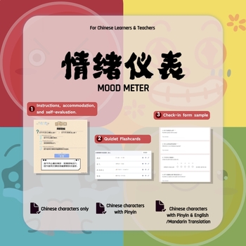 Preview of 情绪仪表 Mood Meter (Simplified & Traditional)