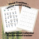“Mood Tracktus” - cactus themed mood tracker for bullet journal
