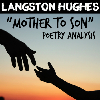 Preview of Mother to Son Langston Hughes Poetry Analysis — Author Biography