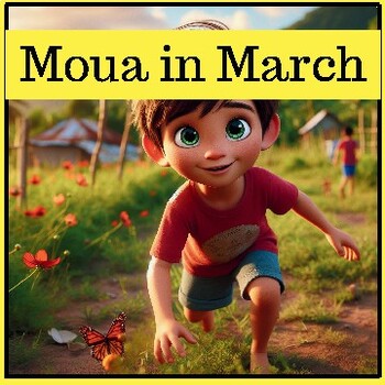 Preview of Moua's Marvelous March 2024 Story for Kids: Engaging English Tale