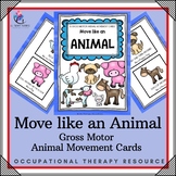 "Move like an Animal" FARM ANIMALS - Movement Cards - Gros