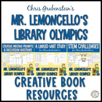 Preview of ELA & STEM Bundle I Chris Grabenstein I Mr. Lemoncello's Library Olympics