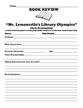 Mr. Lemoncello's Library Olympics: Grabenstein, Chris