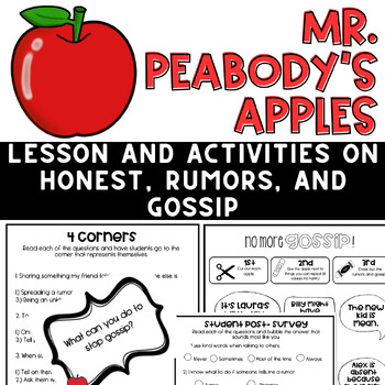 Preview of Mr. Peabody's Apples: A lesson in rumors, gossip, and honesty