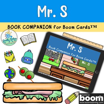 Preview of "Mr. S" Book Companion Boom Cards