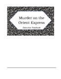 "Murder on the Orient Express" Detective Notebook