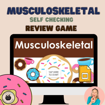 Preview of ✨Musculoskeletal✨ Fun Science Review Game 