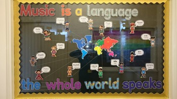 Preview of 'Music Is A Language The Whole World Speaks' display
