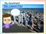 “My Apartment” - A Free Speaking ESL Lesson Plan Download